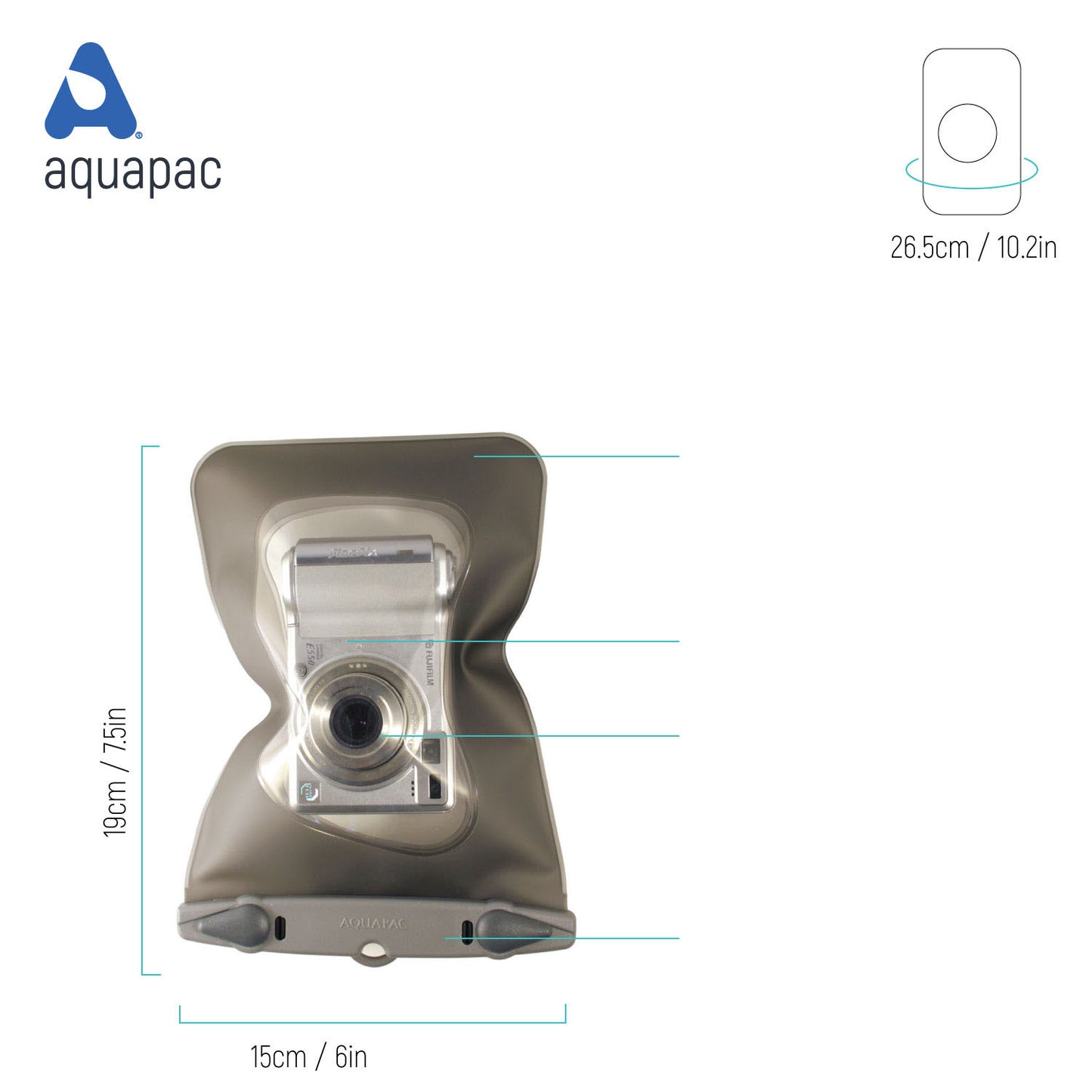 Waterproof Camera Case Small - AQ418